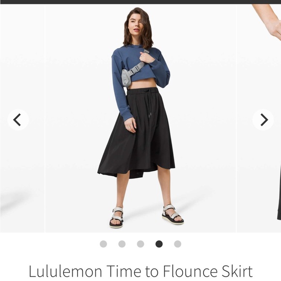 Lululemon Time to Flounce skirt sz 8 EUC - Picture 2 of 12
